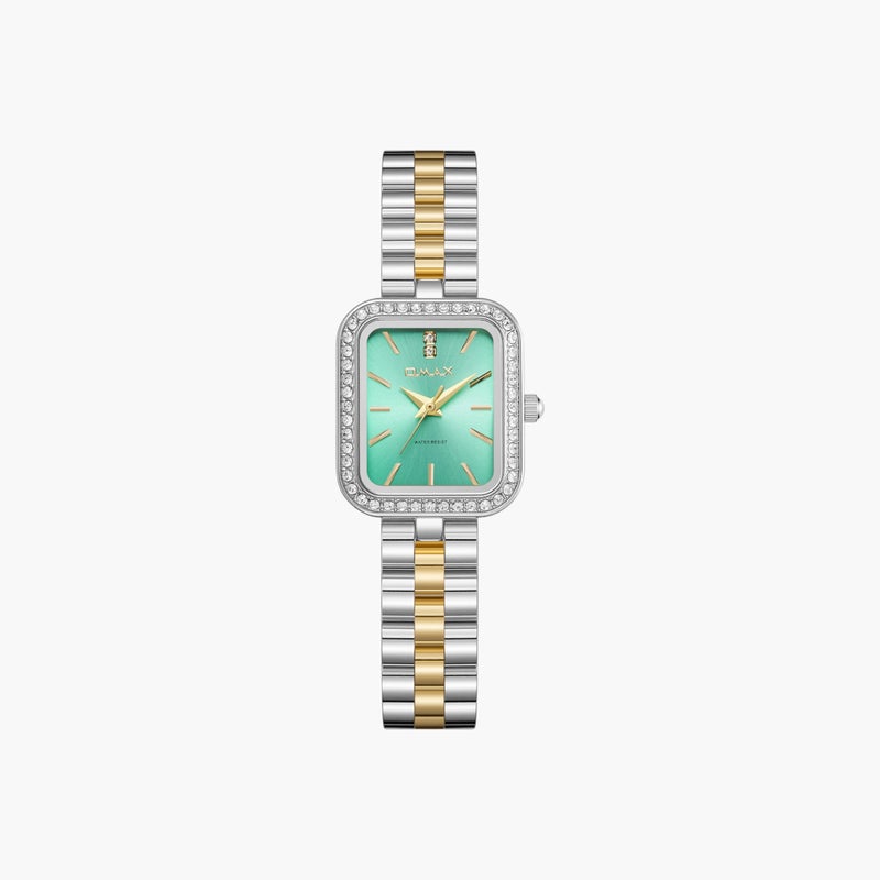 OMAX Rectangular Dial Women's Quartz Watch - Image 1